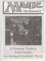 MTG Beta/Unlimited Rules Book
